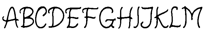Windstorm Font UPPERCASE