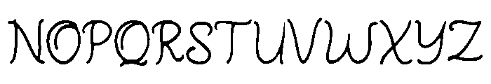 Windstorm Font UPPERCASE