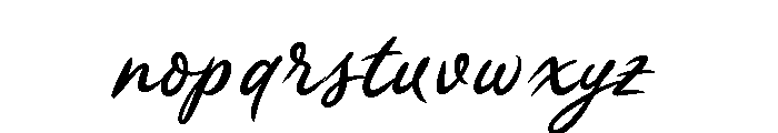 Windy Village Regular Font LOWERCASE