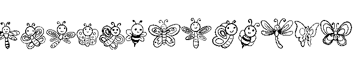 Winged Animals FONT