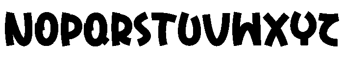 Winks Varsity Font UPPERCASE