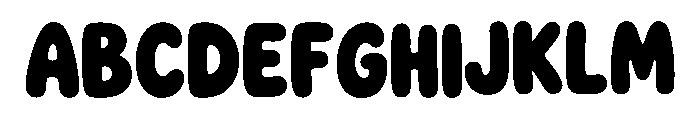 Winky Heart Font UPPERCASE