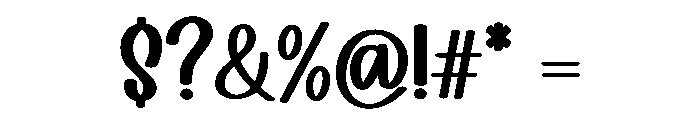WinkySwing Font OTHER CHARS