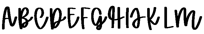 WinkySwing Font UPPERCASE