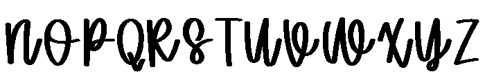 WinkySwing Font UPPERCASE