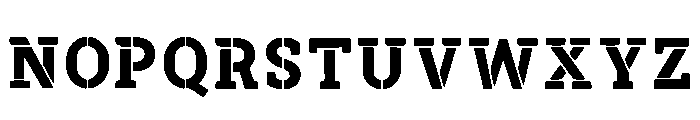 Winners Champion Regular Font UPPERCASE