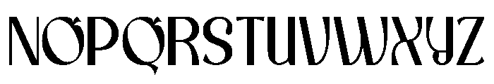 Winonna Bentley Font UPPERCASE