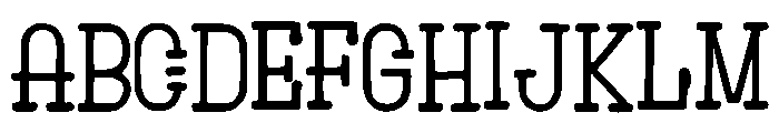 Winston Font UPPERCASE