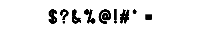 Winter Anniversary Font OTHER CHARS