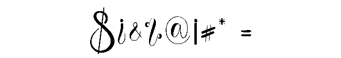 Winter Babyboho Font OTHER CHARS