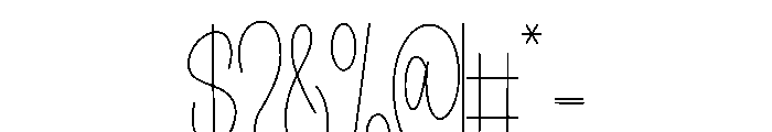 Winter Book Font OTHER CHARS