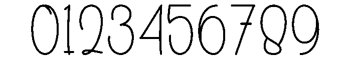 Winter Bookmark Font OTHER CHARS