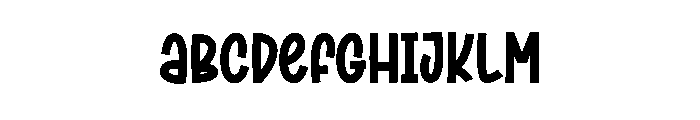 Winter Cappuccino Font UPPERCASE