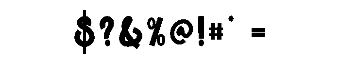 Winter Carnaval Font OTHER CHARS