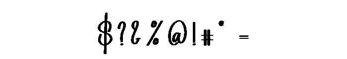 Winter Chances Font OTHER CHARS