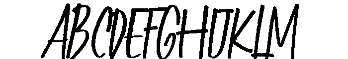 Winter Chapters Regular Font UPPERCASE