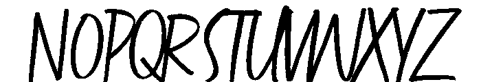 Winter Chapters Regular Font UPPERCASE