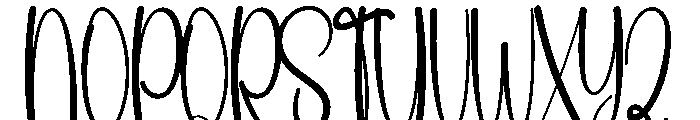 Winter Coffee Font UPPERCASE