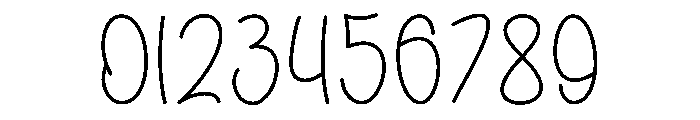Winter Daughter Font OTHER CHARS