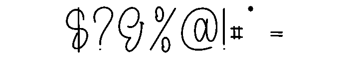 Winter Daughter Font OTHER CHARS