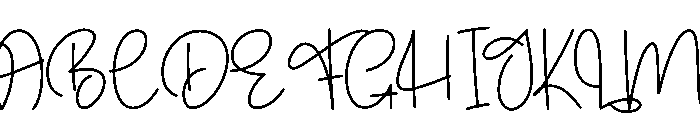 Winter Delighter Font UPPERCASE