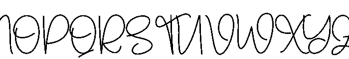 Winter Delighter Font UPPERCASE
