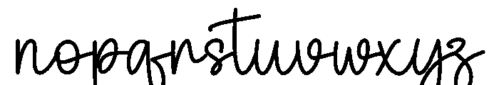 Winter Delighter Font LOWERCASE