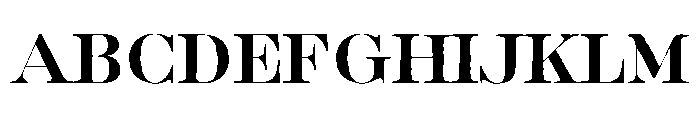 Winter Dinner Regular Font UPPERCASE