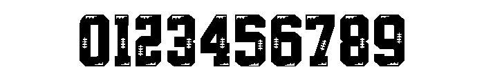 Winter Football Font OTHER CHARS