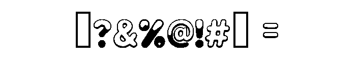 Winter Frost Font OTHER CHARS