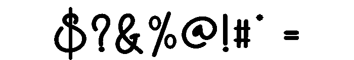 Winter Honeymoon Font OTHER CHARS