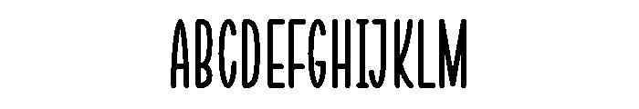 Winter Marisa Regular Font UPPERCASE