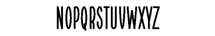 Winter Marisa Regular Font UPPERCASE