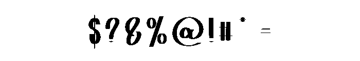 Winter Mystical Font OTHER CHARS