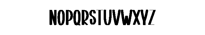 Winter Mystical Font LOWERCASE