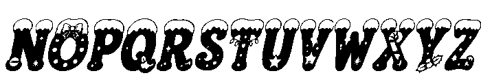 Winter Noela Italic Italic Font UPPERCASE