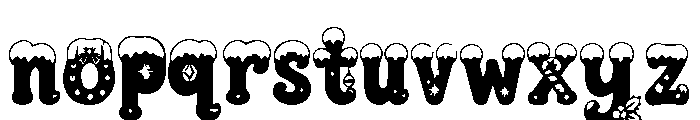 Winter Noela Font LOWERCASE