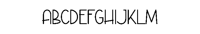 Winter Patricks Font UPPERCASE