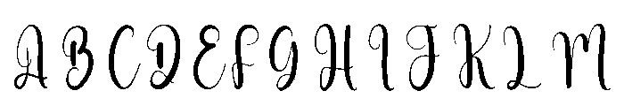 Winter Savana Font UPPERCASE