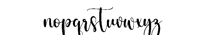 Winter Savana Font LOWERCASE
