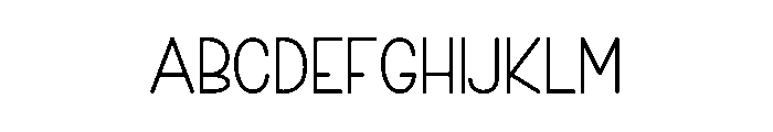 Winter Scape Font UPPERCASE