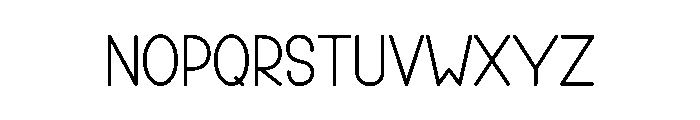 Winter Scape Font UPPERCASE