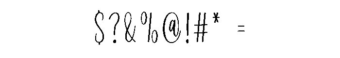 Winter Seasons Font OTHER CHARS
