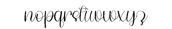 Winter Seasons Font LOWERCASE