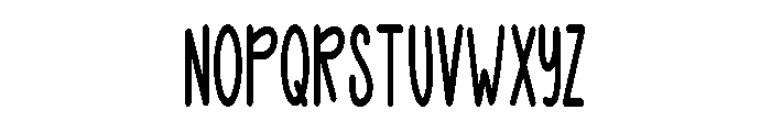 Winter Shine Regular Font LOWERCASE