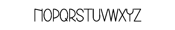 Winter Shop Font UPPERCASE