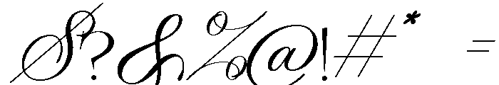 Winter Solace Regular Font OTHER CHARS