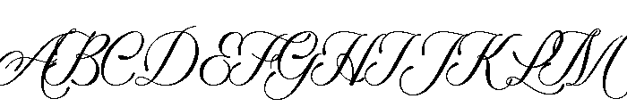 Winter Solace Regular Font UPPERCASE