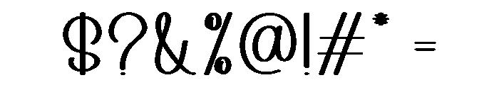 Winter Solitude Font OTHER CHARS