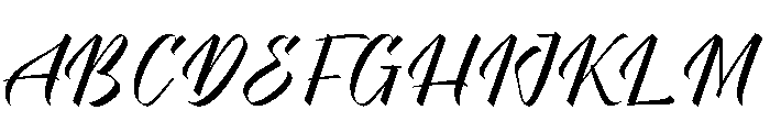 Winter Sweetheart Font UPPERCASE